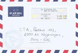 France 2003 Soissons Meter Siemens “HighPrint 4905”  EMA Cover - 2000 Type « Avions En Papier »