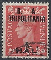 1951 OCCUPAZIONE TRIPOLITANIA USATO EFFIGIE BA 5 MAL - RR13155 - Tripolitaine