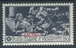1930 EGEO CALINO FERRUCCI 50 CENT MH * - RR13569 - Ägäis (Calino)