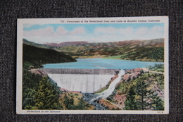 Panorama Of The Nederland Dam And Lake In Boulder Canion - Colorado Springs