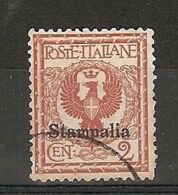 1912 EGEO STAMPALIA USATO 2 CENT - RR5788 - Aegean (Stampalia)