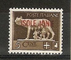 1941 ISOLE JONIE 5 CENT MNH ** - RR6432 - Ionische Eilanden