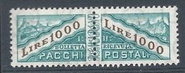 1965-71 SAN MARINO PACCHI POSTALI 1000 £ MNH ** 7962-3 - Paketmarken