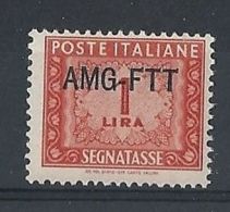 1949-54 TRIESTE SEGNATASSE 1 £ MNH ** - RR8049 - Portomarken