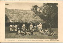 CPA-1920-BENIN-DAHOMAY-SOEURS MISSIONNAIRES De ND Des APOTRES Avec Leurs ELEVES-TBE - Benín