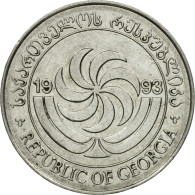 Monnaie, Géorgie, 5 Thetri, 1993, TTB, Stainless Steel, KM:78 - Georgia