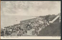 °°° 11959 - UK - WEST BEACH - CLACTON ON SEA - 1904 With Stamps °°° - Clacton On Sea