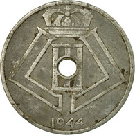 Monnaie, Belgique, 25 Centimes, 1944, TB+, Zinc, KM:132 - 25 Centimes