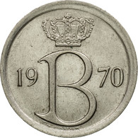 Monnaie, Belgique, 25 Centimes, 1970, Bruxelles, TTB, Copper-nickel, KM:154.1 - 25 Cents