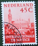 45 Ct Cour Internationale De Justice NVPH Dienst D42 D 42 (Mi Dienst 42) 1977 Gestempeld / Used NEDERLAND / NIEDERLANDE - Dienstzegels