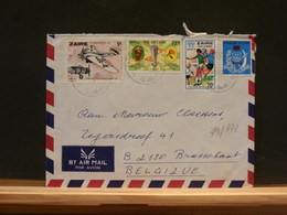 79/378  LETTRE ZAIRE POUR LA BELG. - Used Stamps