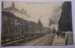 BRIOUX-Croisement De Trains En Gare - Brioux Sur Boutonne