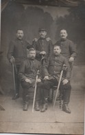 Militaria/ Photo Carte Postale  Ancienne /Groupe De Militaires Avec Sabres / 1914-1918       PHOTN391 - Guerre, Militaire