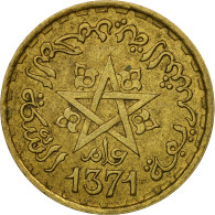 Monnaie, Maroc, Mohammed V, 10 Francs, 1951, Paris, TTB, Aluminum-Bronze, KM:49 - Marokko