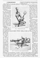 LE MICROPHOTOSCOPE   1895 - Other & Unclassified