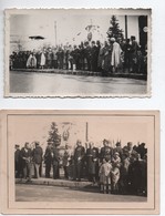 2 Photographies  D'amateur Anciennes  /ALGERIE/ Commémorationdu 11 Novembre /Alger/1936       PHOTN402 - War, Military