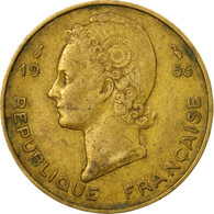 Monnaie, French West Africa, 10 Francs, 1956, Paris, TB, Aluminum-Bronze, KM:6 - Ivory Coast