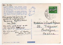 Beau Timbre , Stamp Yvert N° 420  Sur CP , Carte , Postcard Du 02/07/1980 - Lettres & Documents