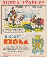 91- ESSONNES - Bicottes EXONA - Buvard ( 15 Cm X 18 Cm ) - Alimentaire