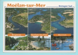 CP - MOELAN SUR MER - Bretagne Sud - Sites Touristiques - Moëlan-sur-Mer