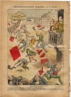 Jean JAURES Satirique Caricature Carmaux Le Pélerin N° 1503 De 1905 - Autres & Non Classés