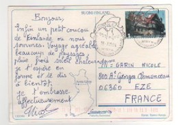 Beau Timbre , Stamp   Sur CP , Carte , Postcard Du 18/07/2006 - Storia Postale