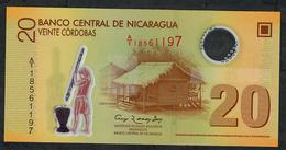 NICARAGUA P202a 20 CORDOBAS 2007   # A/1   With Embossed "20"    UNC. - Nicaragua