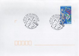 B3 FDC Europa France 1998 Cachet Strasbourg  TTB - 1998