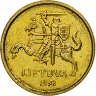 Monnaie, Lithuania, 10 Centu, 1998, TTB, Nickel-brass, KM:106 - Litouwen