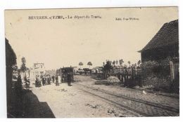 Beveren Aan De IJzer -Beveren S/Yzer  : Le Départ Du Tram 1909 - Alveringem