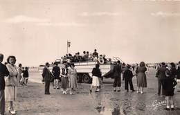 62-LE-TOUQUET-PARIS-PLAGE- LE CAMION AMPHIBIE " LE PINGOUIN " PARTANT POUR UNE PROMENADE EN MER - Le Touquet