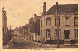 62-ETAPLES- RUE DE LA GARE - Etaples