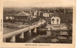 CPA - SARRALBE (57) - Aspect Du Quartier De La Gare Dans Les Années 20 / 30 - Sarralbe