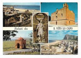 SALUTI DA S.VITO LO CAPO   VIAGGIATA FG - Trapani