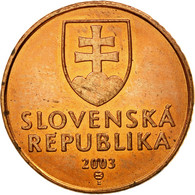 Monnaie, Slovaquie, 50 Halierov, 2003, TTB, Copper Plated Steel, KM:35 - Slowakei