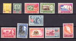 1896-61, Etats De Malaisie Neufs, Cote 45 €, - Malaya (British Military Administration)