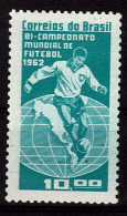 BRESIL   N° 726  * *   Cup 1962    Football  Soccer Fussball - 1962 – Chile