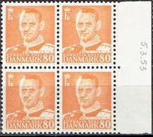DENMARK  #  FROM 1953 STAMPWORLD 342** - Unused Stamps