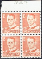 DENMARK  #  FROM 1953 STAMPWORLD 344** - Unused Stamps