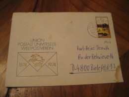 Stage Coach Radebeul ? Dresden 1980 ? Stamp On Cover DDR GERMANY Truck Van Lorry Camion Auto Car - Trucks