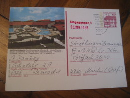 Kurort Thermal BAD GOGGING Essen 1988 Cancel Stationery Card GERMANY Hydrotherapy Spa Thermal Health Sante Thermalisme - Bäderwesen