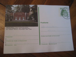 Heilbad Rheuma BAD DRIBURG Winsen 1982 Cancel Stationery Card GERMANY Hydrotherapy Spa Thermal Health Sante Thermalisme - Hydrotherapy