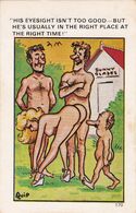 Comic-Seaside Humour Postcard By Saphire -Signed Quip - Humor