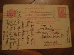 BUCHAREST 1921 To Stuttgart Germany Postal Stationery Card ROMANIA - Briefe U. Dokumente