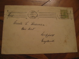 BUCHAREST 1911 To Hickfield England Stamp On Cover ROMANIA - Briefe U. Dokumente