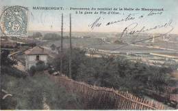 78 - MAURECOURT : Panorama Du Remblai De La Halle De Maurecourt à La Gare De Fin D'Oise - CPA - Yvelines - Maurecourt