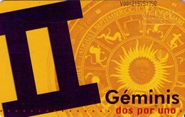 TARJETA TELEFONICA DE VENEZUELA. SIGNOS DEL ZODIACO, GÉMINIS 3/12, 06/98, CAN2-0355. (464) - Zodiaque