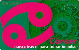 TARJETA TELEFONICA DE VENEZUELA. SIGNOS DEL ZODIACO, CÁNCER 4/12, 07/98, CAN2-0356. (465) - Zodiaque