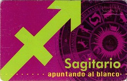 TARJETA TELEFONICA DE VENEZUELA. SIGNOS DEL ZODIACO, SAGITARIO 9/12, 11/98, CAN2-0404. (455) - Zodiaque