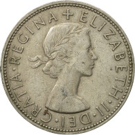 Monnaie, Grande-Bretagne, Elizabeth II, 1/2 Crown, 1963, TTB, Copper-nickel - K. 1/2 Crown